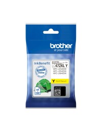 Brother LC472XLY Yüksek Kapasite Sarı Kartuş ( 1.500 Sayfa) - Brother