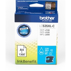 BROTHER LC535 XLC 1300 sayfa MAVİ - Brother