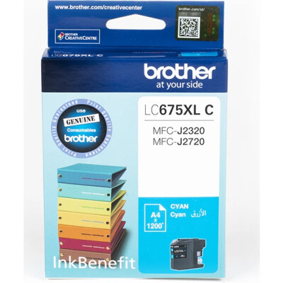 BROTHER LC675XLC MAVİ 1200 SAYFA - Brother