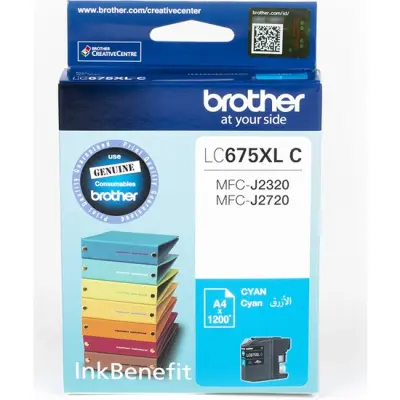 BROTHER LC675XLC MAVİ 1200 SAYFA - 1