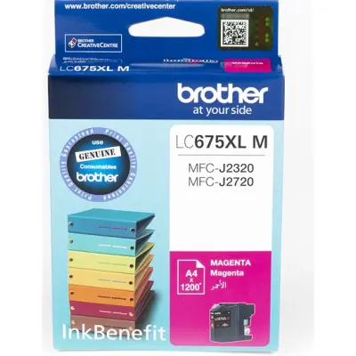 BROTHER LC675XLM KIRMIZI 1200 SAYFA - 1