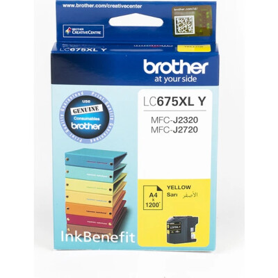 BROTHER LC675XLY SARI 1200 SAYFA - Brother