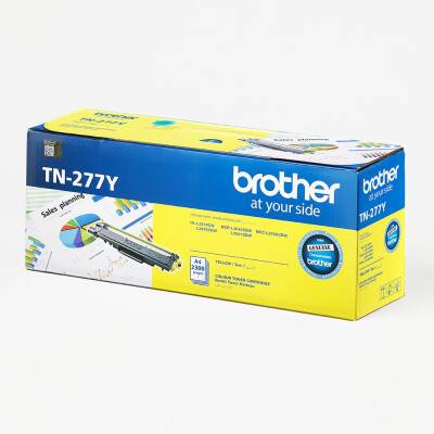 Brother TN-277Y Sarı Toner 2.300 Sayfa - 1