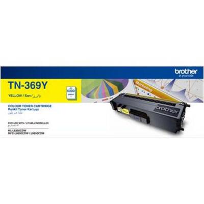 TN-369Y SARI TONER 6000 SAYFA - 1